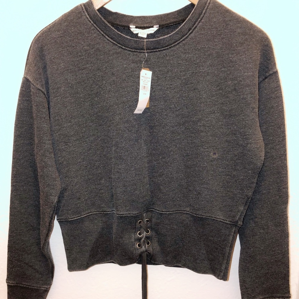 American Eagle Gray Sweater